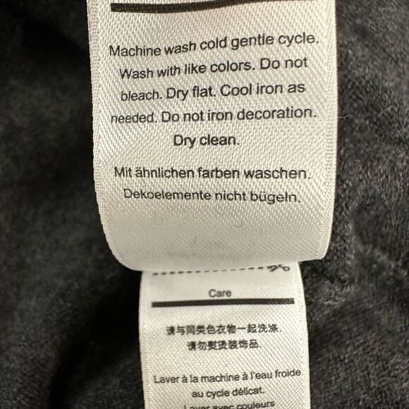 Smartwool Womens Size Medium Shadow Pine Crew Sweater Pink Gray Colorblock - Picture 6 of 6